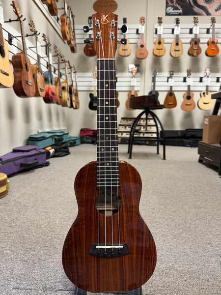 Kanile'a K1-C Deluxe Solid Koa Concert Ukulele w/Case - Pre Loved