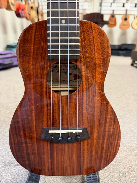 Kanile'a K1-C Deluxe Solid Koa Concert Ukulele w/Case - Pre Loved