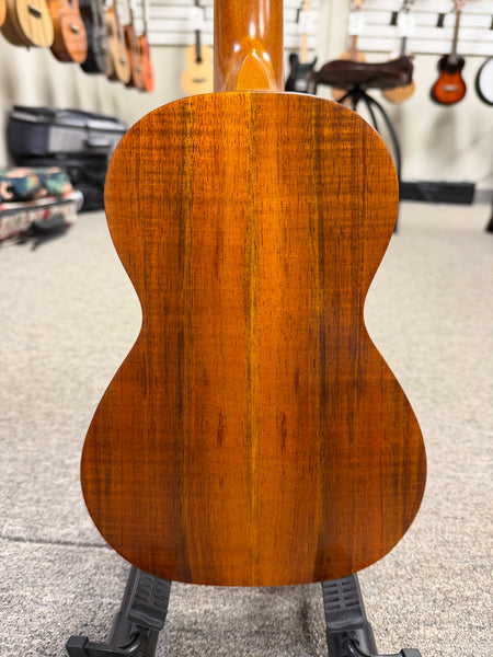Ohana CK-450-CL Cynthia Lin Solid Koa Concert Ukulele w/Case - Pre Loved