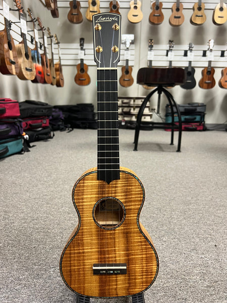 Larrivee 2000 NAMM Show Special Solid Koa Soprano Ukulele w/Case - Pre Loved