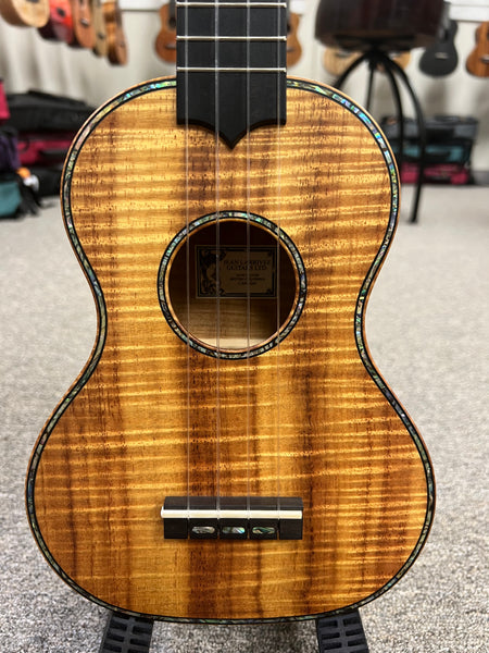 Larrivee 2000 NAMM Show Special Solid Koa Soprano Ukulele w/Case - Pre Loved