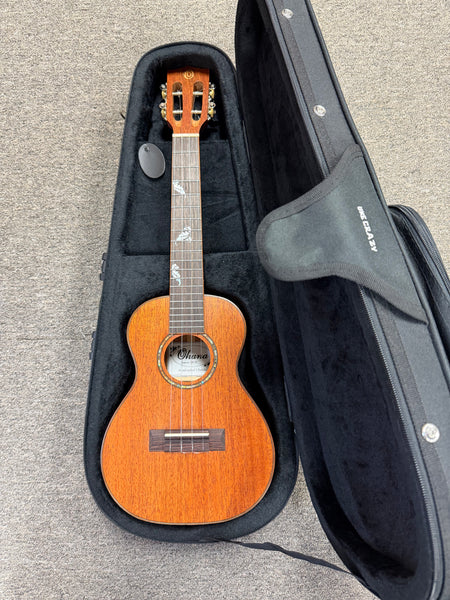 Ohana CK-32 Limited Edition Solid Mahogany Concert Ukulele w/Case - Pre Loved