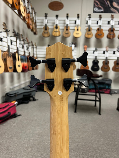 KALA Solid Bamboo U-Bass w/Case - UBASS-BMB-FS