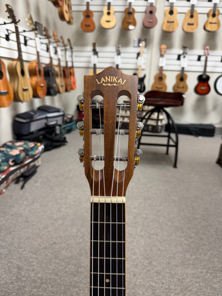 Lanikai ACST-CEG Acacia 6 String Electric Guitalele Ukulele w/Case - Guitarlele