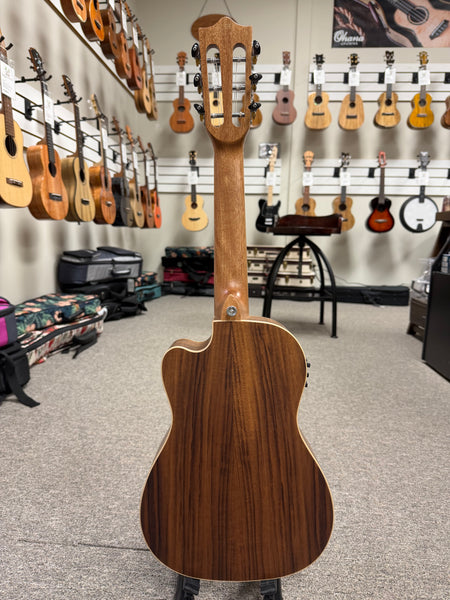 Lanikai ACST-CEG Acacia 6 String Electric Guitalele Ukulele w/Case - Guitarlele