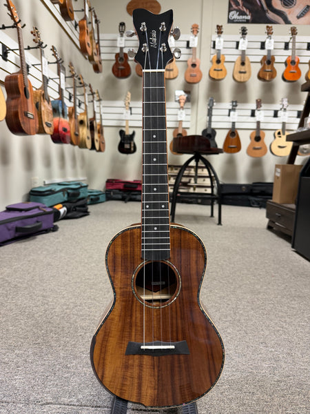 Makaio MKT-20 Solid Koa Tenor Ukulele w/Case - Rosewood Comfort Armrest