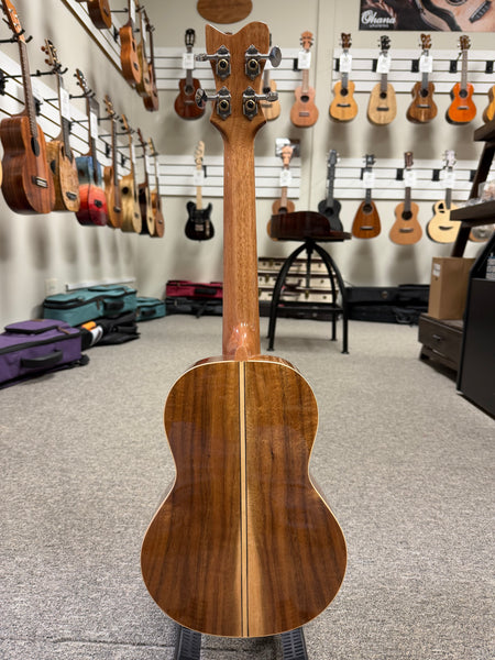 Makaio MKT-20 Solid Koa Tenor Ukulele w/Case - Rosewood Comfort Armrest