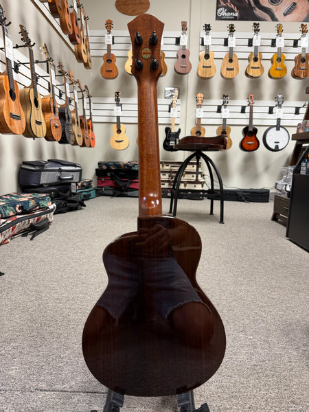 aNueNue UT-214 Cedar Bird Solid Cedar/Rosewood Tenor Ukulele w/Case - Pre Loved