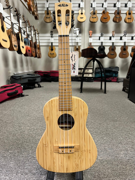 KALA KA-BMB-C Solid Bamboo Concert Ukulele
