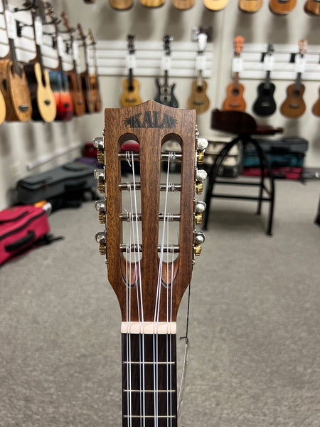 KALA KA-SCAC-T8 Solid Cedar Top Acacia 8 String Tenor Ukulele