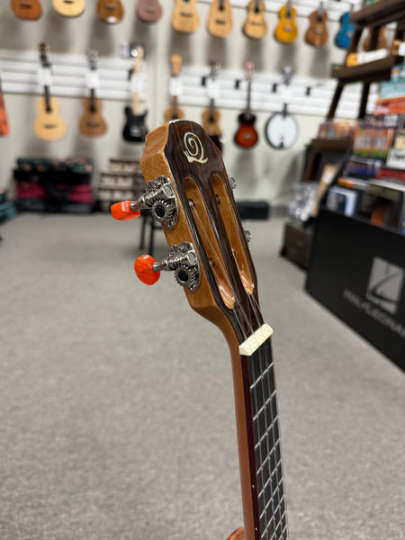 SNAIL S-60C Solid Acacia Concert Ukulele w/Case #4 - Comfort Armrest