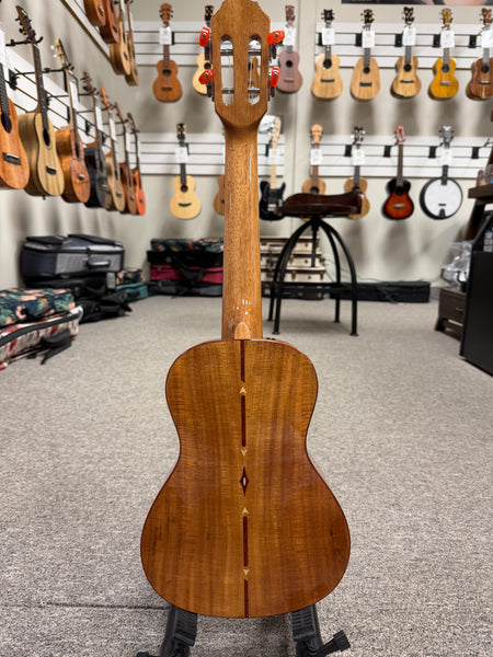 SNAIL S-60C Solid Acacia Concert Ukulele w/Case #4 - Comfort Armrest