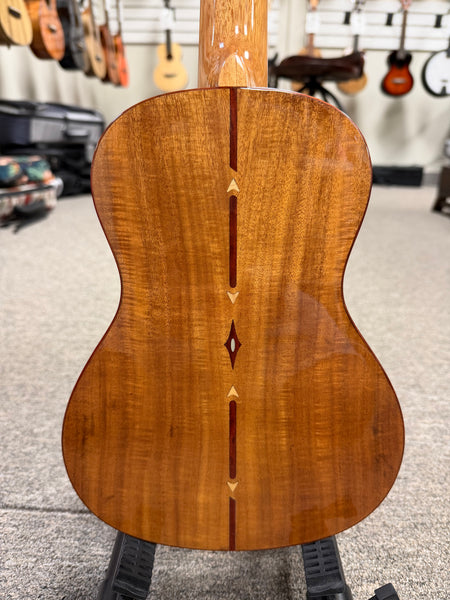 SNAIL S-60C Solid Acacia Concert Ukulele w/Case #4 - Comfort Armrest