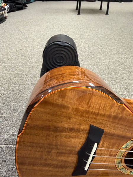 SNAIL S-60C Solid Acacia Concert Ukulele w/Case #4 - Comfort Armrest