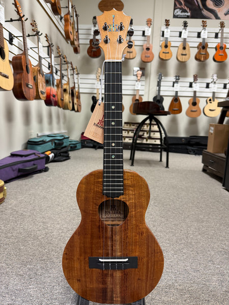 KoAloha KTMS-10 Slimline Solid Koa Tenor Ukulele w/Case #2 - Satin Finish