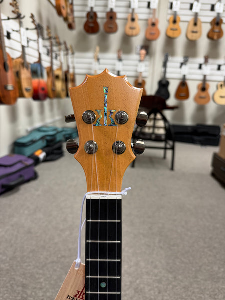 KoAloha KTMS-10 Slimline Solid Koa Tenor Ukulele w/Case #2 - Satin Finish