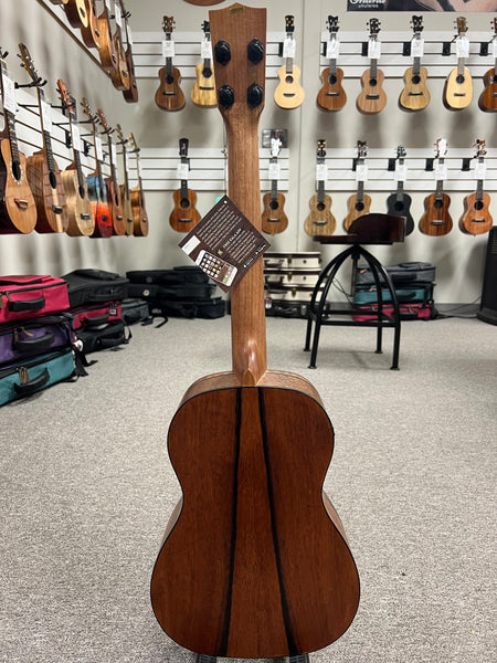 KALA KA-CM-BE Curly Mango Electric Baritone Ukulele #1