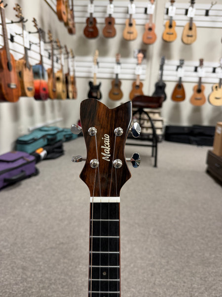 Makaio MKC-20 Solid Koa Concert Ukulele w/Case - Rosewood Comfort Armrest