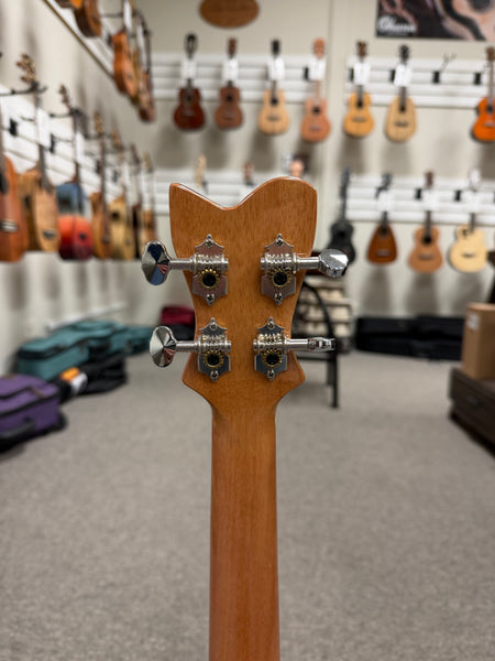 Makaio MKC-20 Solid Koa Concert Ukulele w/Case - Rosewood Comfort Armrest