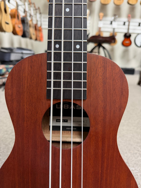 KALA Nomad Mahogany Acoustic-Electric U-Bass w/Case  - UBASS