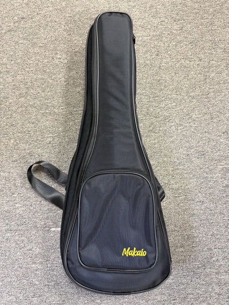 Makaio MKC-20 Solid Koa Concert Ukulele w/Case - Rosewood Comfort Armrest