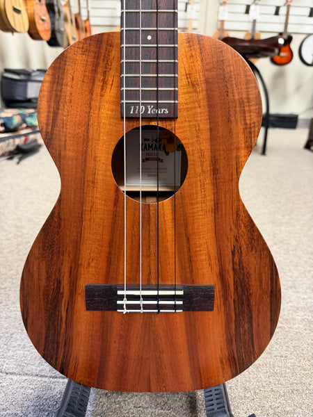 Kamaka HF-4 Solid Koa Baritone Ukulele w/Case - Made in Hawaii !!