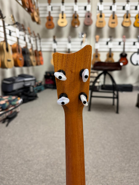 Kamaka HF-2L Solid Koa Concert Long Neck Ukulele w/Case - Made in Hawaii !!