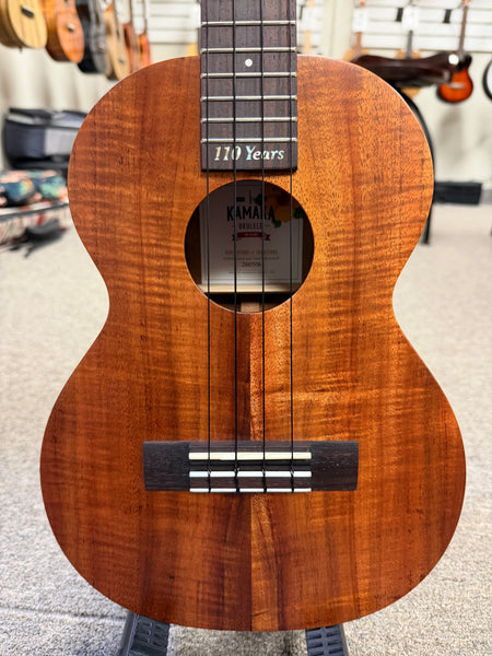 Kamaka HF-3 Deluxe Solid Koa Tenor Ukulele w/Case #1 - Made in Hawaii !!