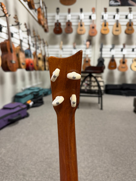 Kamaka Vintage Tiki Solid Koa Concert Ukulele w/Case - Made in Hawaii - Pre-Loved