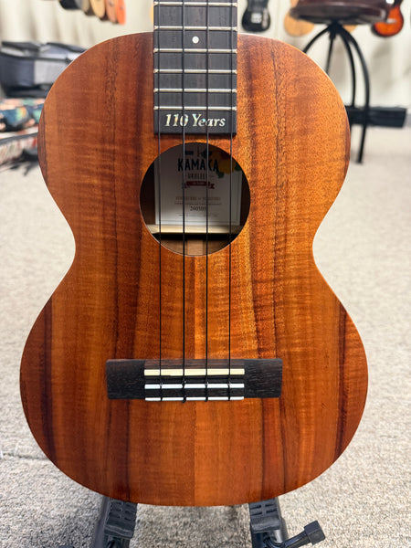 Kamaka HF-3 Deluxe Solid Koa Tenor Ukulele w/Case #2 - Made in Hawaii !!