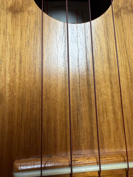 Kamaka Vintage Tiki Solid Koa Concert Ukulele w/Case - Made in Hawaii - Pre-Loved