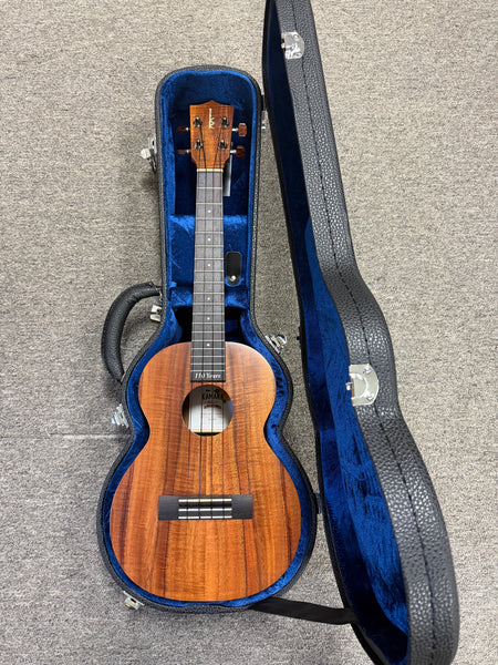 Kamaka HF-3 Deluxe Solid Koa Tenor Ukulele w/Case #2 - Made in Hawaii !!
