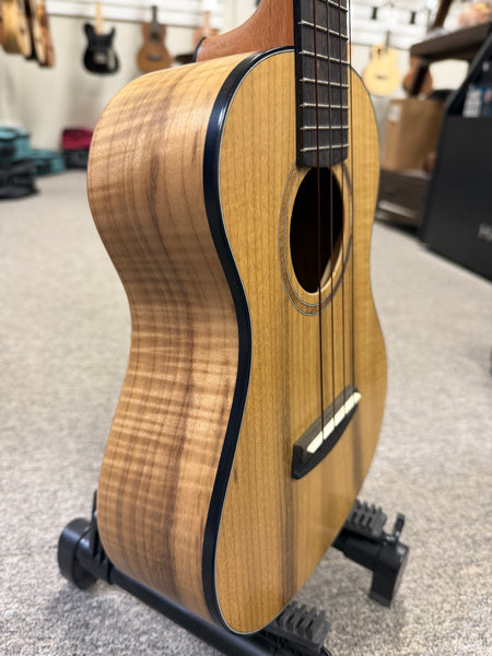 KALA USA Elite Solid Myrtle Tenor Ukulele w/Case - Pre Loved