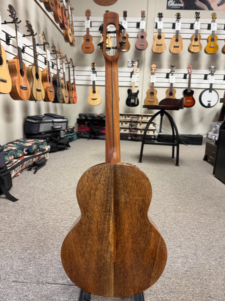 Flight Fireball Solid Mango Electric Baritone Ukulele w/Case #3 - Royal Series