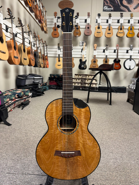 Flight Maia Solid Mango/Rosewood Steel String Electric Baritone Ukulele w/Case - #3
