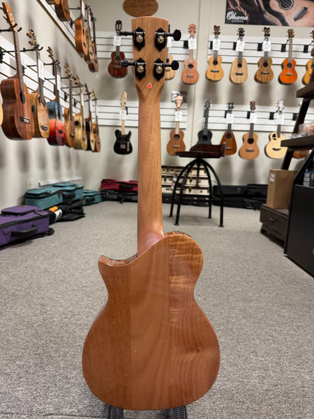 KALA Night Owl Acacia Revelator Electric Tenor Ukulele w/Case #3