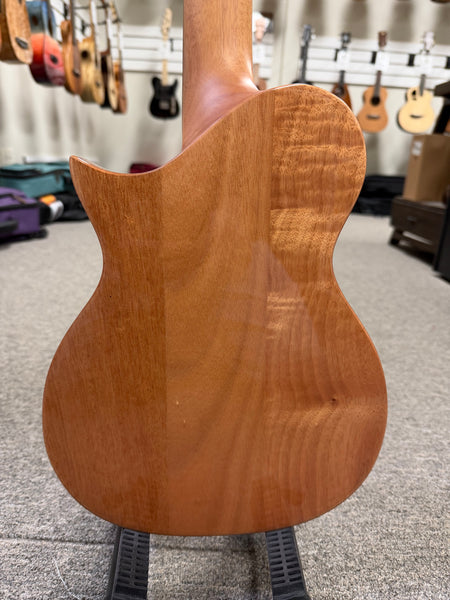 KALA Night Owl Acacia Revelator Electric Tenor Ukulele w/Case #3