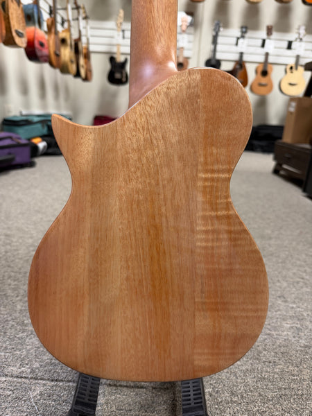 KALA Night Owl Acacia Revelator Electric Tenor Ukulele w/Case #4