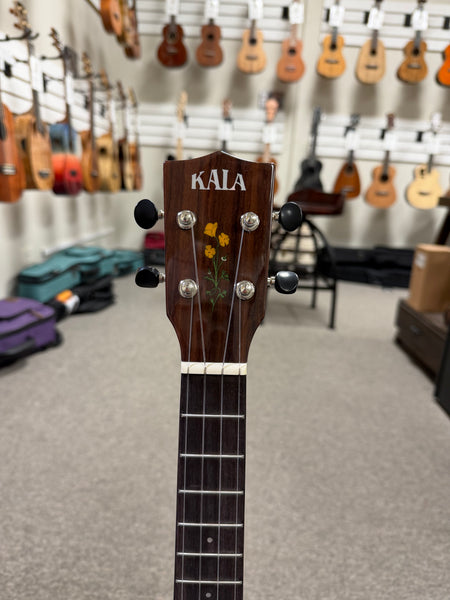 KALA KA-20th-SQS-T Solid Spruce/Quilted Sapele Tenor Ukulele w/Case - 20th Anniversary Limited Edition