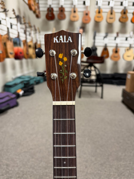 KALA KA-20th-SQS-T Solid Spruce/Quilted Sapele Tenor Ukulele w/Case - B-Stock - 20th Anniversary Limited Edition