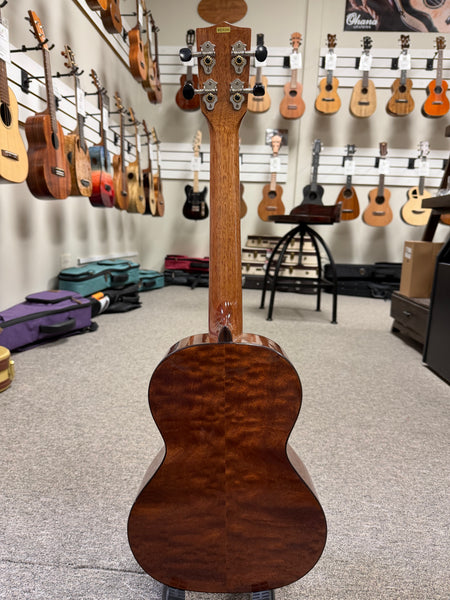 KALA KA-20th-SQS-T Solid Spruce/Quilted Sapele Tenor Ukulele w/Case - B-Stock - 20th Anniversary Limited Edition