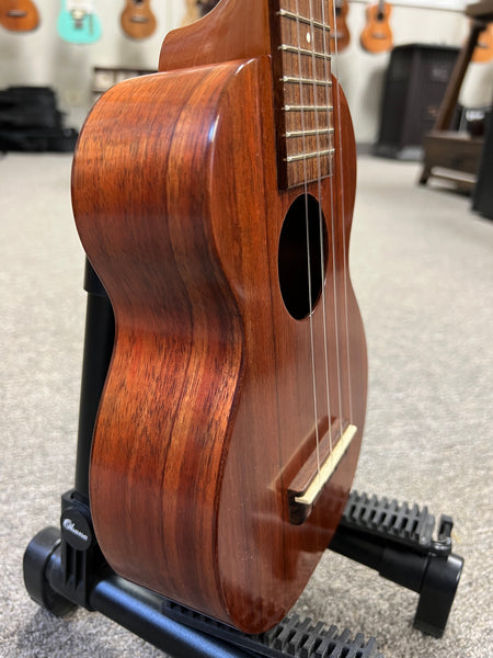 Kamaka HF-1 Soprano Ukulele w/Case - Hawaiian Koa - Made in Hawaii - Pre-Loved