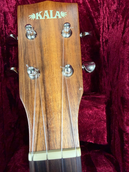 KALA USA Elite Solid Koa Tenor Ukulele w/Case #2 - Pre Loved