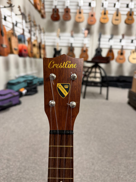 Crestline Vintage Mahogany Soprano Ukulele w/Case - Pre Loved