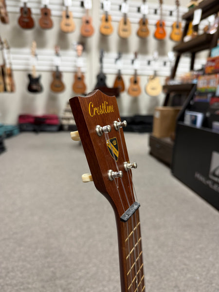 Crestline Vintage Mahogany Soprano Ukulele w/Case - Pre Loved