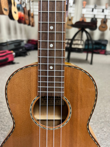 OHANA TK-50WG Tenor Ukulele - Solid Cedar/Willow Wood