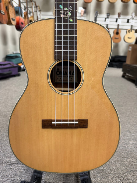 Ohana BKT-70G Tenor Ukulele with Baritone Body - Solid Spruce/Mahogany