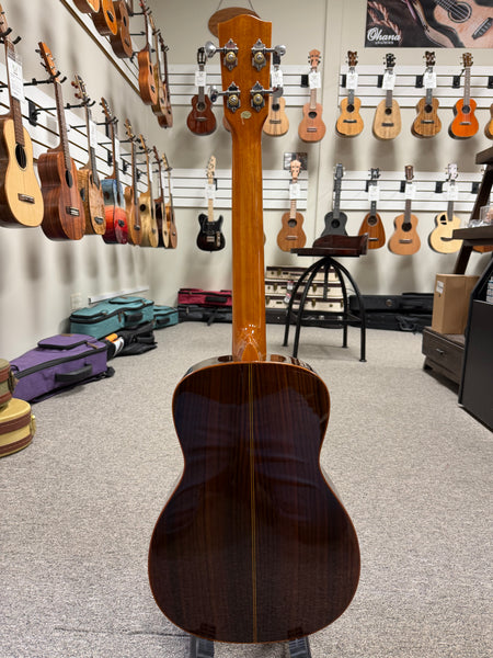 OHANA BK-50G Baritone Ukulele -Solid Cedar/Solid Rosewood