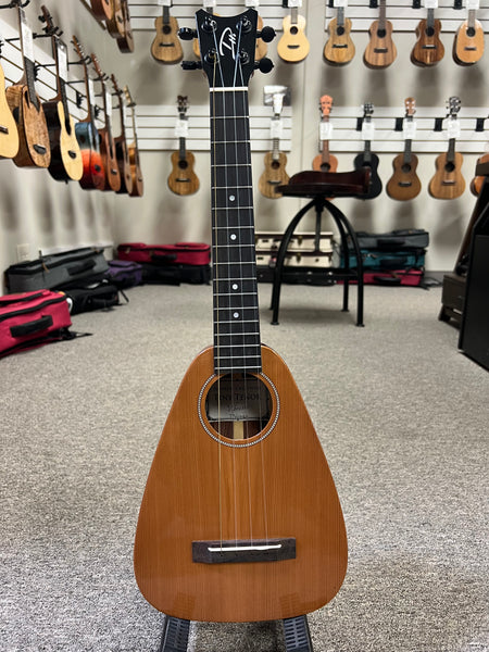 Romero Creations Tiny Tenor Vibrante Solid Cedar/Pau Ferro Ukulele w/Case - RC-TT-V-CP #2