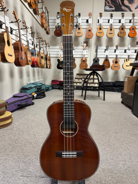 Ohana BK-35G Solid Mahogany Baritone Ukulele - Gloss